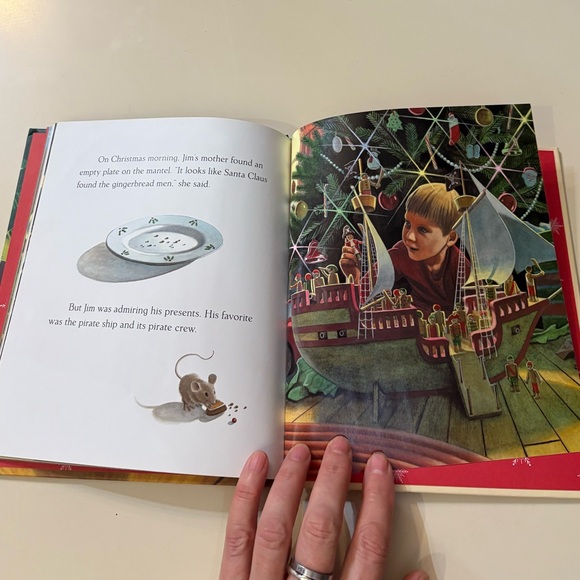 2 HARDCOVER Christmas and Pirate Themed Books, Retail $48 both - Picture 9 of 10